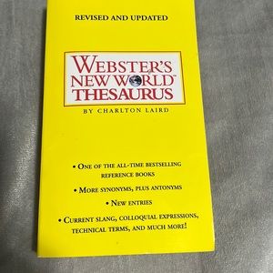 Webster’s New World Thesaurus by Charlton Laird